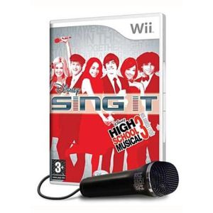 High School Musical : Sing it ! + 1 micro (Disney Sing it : High School Musical 3) [Wii]