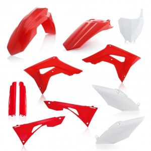 Image de Acerbis Kit plastiques complet Honda CRF 450R 19-20 rouge/blanc (coule