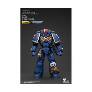 Joy Toy Warhammer 40k figurine 1/18 Ultramarines Heroes of the Chapter Primaris Lieutenant Erastus 20 cm Figurine - JT2481