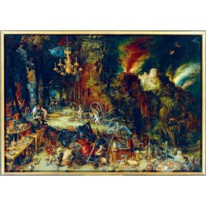 Bluebird Puzzle Puzzle Jan Brueghel the Elder - Allegory of Fire, 1608