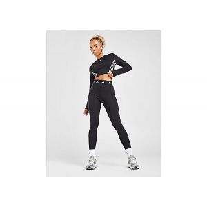 Image de Adidas Legging long Techfit Stash Pocket - Black / White, Black / White - Taille 42