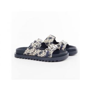 Guess Claquette Fateman Femme Bleu