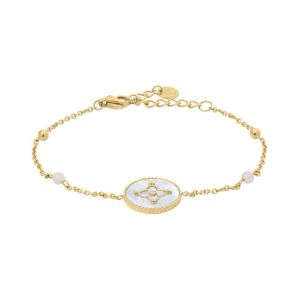 Pierre Lannier Bracelet Femme Bijoux Tallia - BJ24A1201 Acier Doré