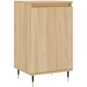 Buffet chêne sonoma 40x35x70 cm bois d'ingénierie