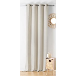 LINDER Rideau isolant thermique Andy - 140x260cm - Ecru