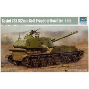 Trumpeter 05567 - Maquette char Canon Automoteur Soviétique 2S3 152 mm (fin de production)