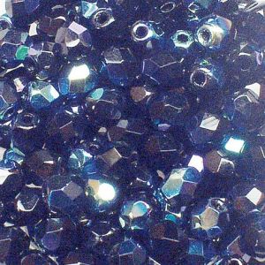 Image de Rayher Perles olives transparentes verre dépoli irisé x 100 onyx 3mm
