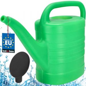 Arrosoir Plastique avec pomme d'arrosage démontable 12 L - pour Intérieur et Extérieur - Vert - KOTARBAU