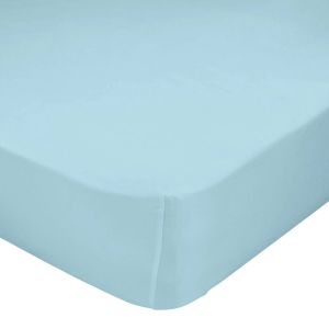 Basic Drap-Housse Bleu