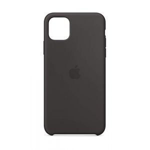 Apple Coque iPhone 11 Pro Max Silicone Noir