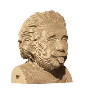 Cartonic - Puzzle 3D Albert Einstein - Naturel -