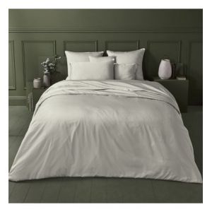 Housse de couette satin de coton 120 fils/cm² Ava uni