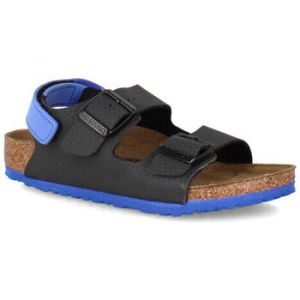 Birkenstock Sandales Milano AS Birko-Flor Narrow bleu marine enfant - 29