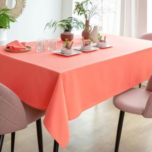 Nappe de table LONA - orange corail