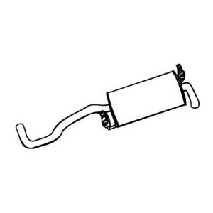 Walker Silencieux arrière 70583