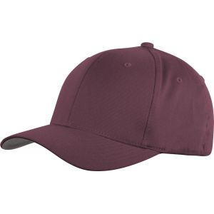 Flexfit Unisex-Adulte Wooly Combed 6277 Casquette, Marron (maroon), Taille S/M