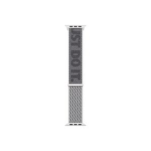 Apple Sport Loop Nike 45 mm Blanc polaire/Noir - Regular