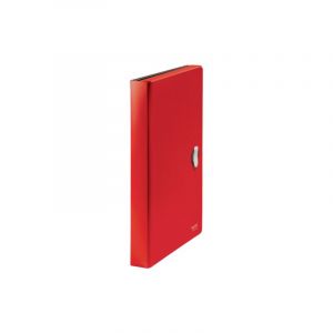 Leitz Trieur ménager Recycle, A4, PP, 6 compartiments, rouge - Lot de 2