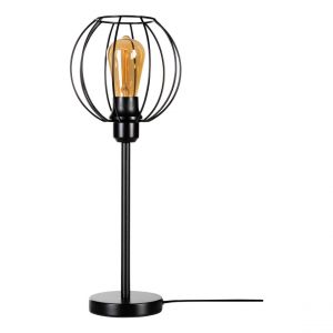 Coop Lampe de Table Métal Câble PVC Noir