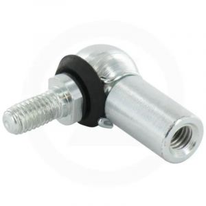 Cyclingcolors Rotule de direction avec circlip et joint étanche en acier zingué din 71802 pièce de fixation universelle longueur 35mm M12 droite