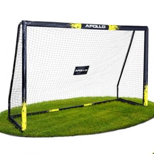 Apollo But de football Goal Master &ndash; cage de foot robuste et s&ucirc;re pour jardin - 180 cm