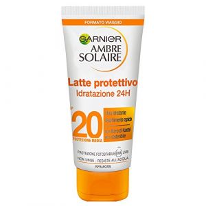 Image de Garnier Ambre Solaire - Latte Protettivo Ultra-pratico Formato Viaggio - 50 ml - IP 20