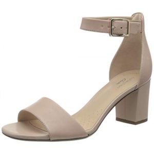 Image de Clarks Deva Mae cuir Femme-36-Rose Pale