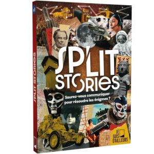 Pixie Games Split Stories | Jeu d’énigmes coopératif | Escape Game | 4 scénarios immersifs | dès 14 Ans | 2 à 4 Joueurs
