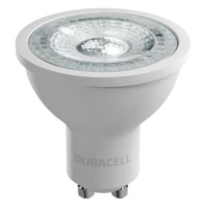 Duracell Ampoule LED spot réflecteur GU10 3,6 W équivalent 35 W blanc chaud - Culot GU10 - 3,6 W équivalent à 35 W - Flux lumineux : 250 lm - Température de couleur : 3000 °K.