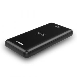 Philips DLP1011Q/00 Powerbank - 10000mAh - QI - 2 USB-Poorten - Power Delivery - Zwart
