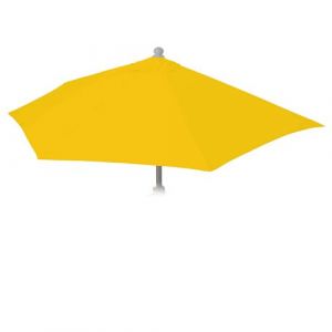 Housse de rechange pour parasol semi-circulaire Parla 270cm UV 50+ 3kg jaune