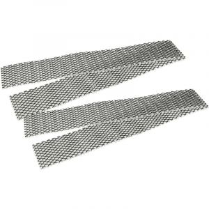 Vhbw 4x Filtre compatible avec Daikin ATXS50K2V1B, CT. XU42G2V1B climatisation, pompe à chaleur - Photocatalytique, 25,5 x 4 x 0,4 cm, sans cadre