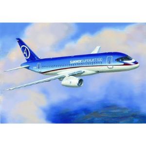 Zvezda Maquette avion Sukhoi Superjet 100 - Echelle 1:144