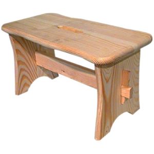 Image de Franbois Tabouret bas en pin naturel