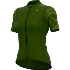 Ale Cycling Artika Maillot manches courtes Femme, vert L Maillots route
