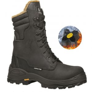 Lemaitre Bottes de sécurité montantes Tundra SBP SRC 100% non métalliques Noir 38