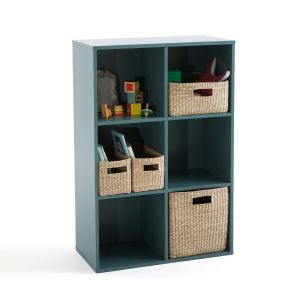 Image de Etag&egrave;re de rangement 6 cases, Diny Eucalyptus Taille Taille Unique