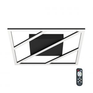 Eglo Lampe de plafond ulisano plastique blanc led 21W 3000-6500K l: 42 cm b: 42 cm h: 5,5 cm Dimmable