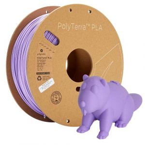 Polymaker 70852 PolyTerra pla Filament pla faible teneur en plastique 1.75 mm 1000 g lilas (mat) 1 pc(s) S126092