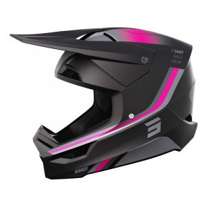 Shot Casque cross Furious AIM pink matt- XL