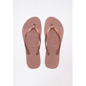 Havaianas Slim Flatform, Tongues Femme, Rose Crocus, 33/34 EU