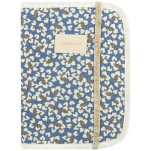 Protège-carnet de Santé Poema Opéra - Blue Yumiko