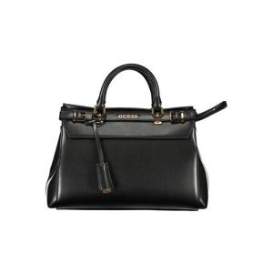 Guess Sestri Logo Luxury Satchel Black [247015] - sac &agrave; main sac a main