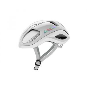 Lazer Casque Vento gris clair blanc - M
