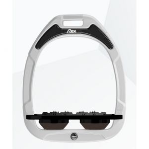 &Eacute;triers Plat Ultra Grip Blanc/Noir/Marron Flex-On Green Composite