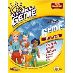 Graines De Génie : 6ème, Toutes les matières [Windows]