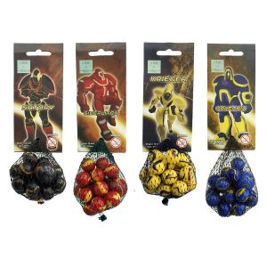 Billes Collection Robot Heroe - 20 Billes + 1 Calot 25mm - 303473 - Les 20 Billes + Le Calot