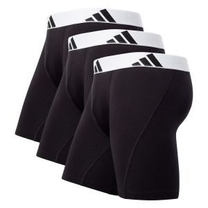 Adidas Boxer Brief (3pk) -Active Flex Cotton sous-vêtement, Noir (006), M (Lot de 3) Hommes