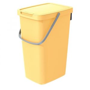 Image de Poubelle de tri 20l Keden Systema Q jaune clair