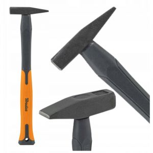 Bradas Marteau de serrurier, 100 g, anthracite/orange